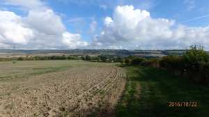 View of Loosley Row from Lodge Hill