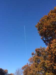 Flying high over Berkhamsted golf course