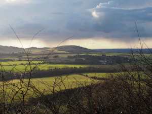 Ivinghoe Beacon, January afternoon
