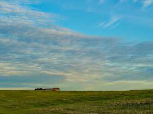 Evening skies, High and Over, Alfriston
