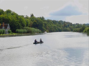 Autumn on The Thames beyond Henley, near Shiplake