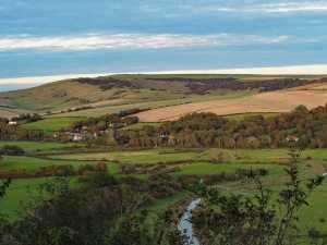 The Cuckmere Valley, early evening