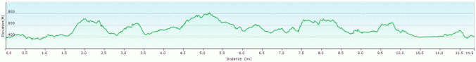 Saunderton walk profile