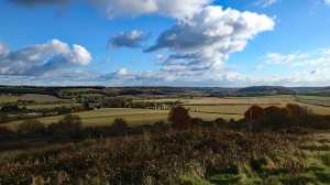 The-view-towards-Hearnton-Wood,-West-Wycombe