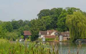 The Thames near Cleeve, Streatley