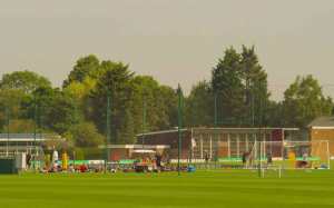 Pre-season training at Watford FC