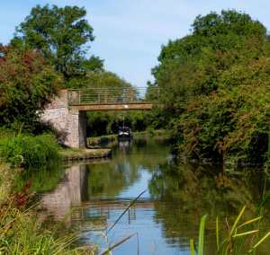 The Grand Union Canal, early autumn